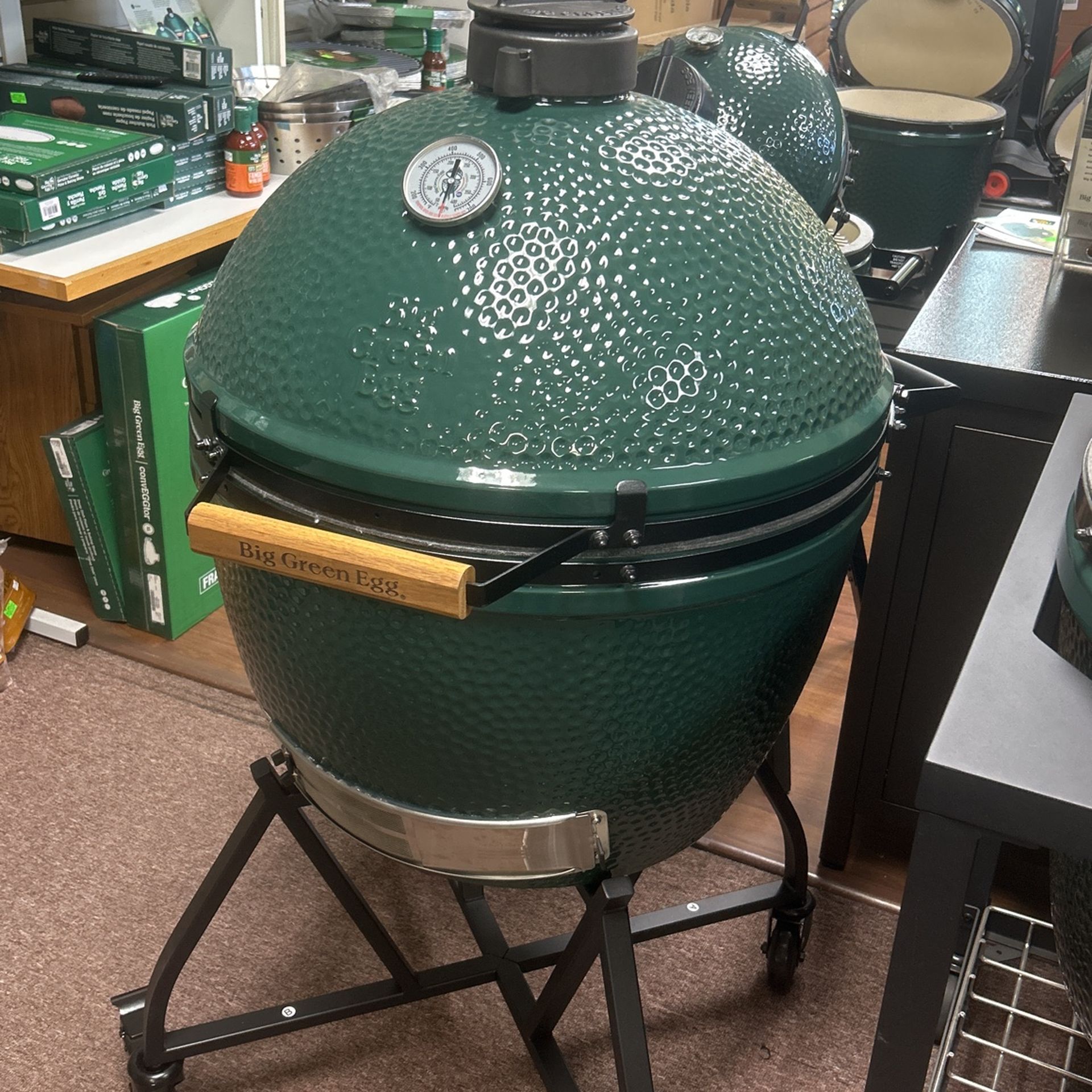 XL 24" Big Green Egg BBQ Grill Smoker