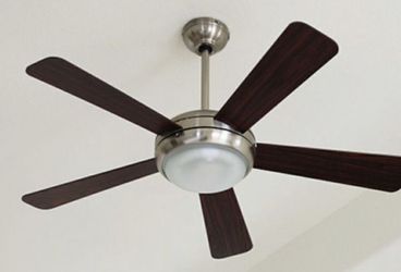 LED ceiling fan. Practically new.