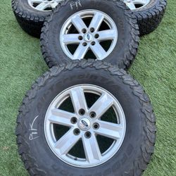 285/70/17 Ford F150 Rims 6 Birlos Ford F150 Y Ford Expeditions Rims Tires 