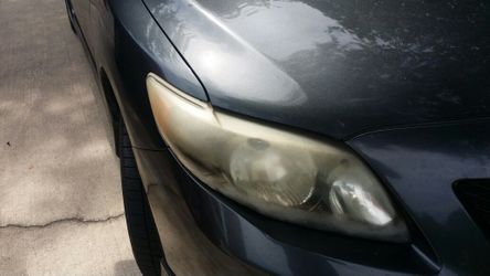 Headlight restoration