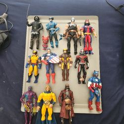Marvel Legends Figures Each Or Bundle (Wolverine, Cap America' Ant-Man, Starlord
