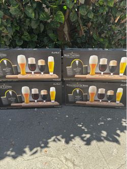 Beer flight sets . New still in box