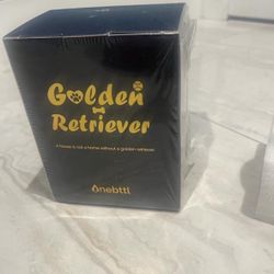 Onebttl pair of Golden Retriever glasses/tumblers-brand new in the box. 