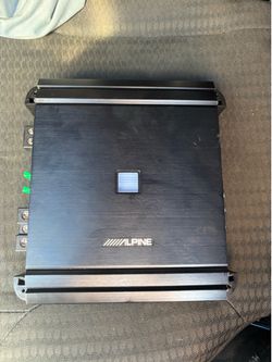 Alpine amp and 12” sub
