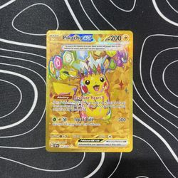 Pikachu Ex Hyper Rare Surging Sparks 