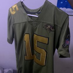 NFL Jersey Michael Crabtree Ravens Uniform 