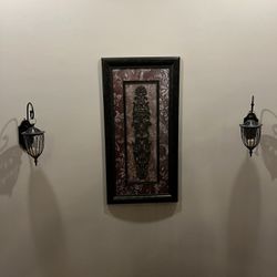 Picture And Candle Holder Sconces