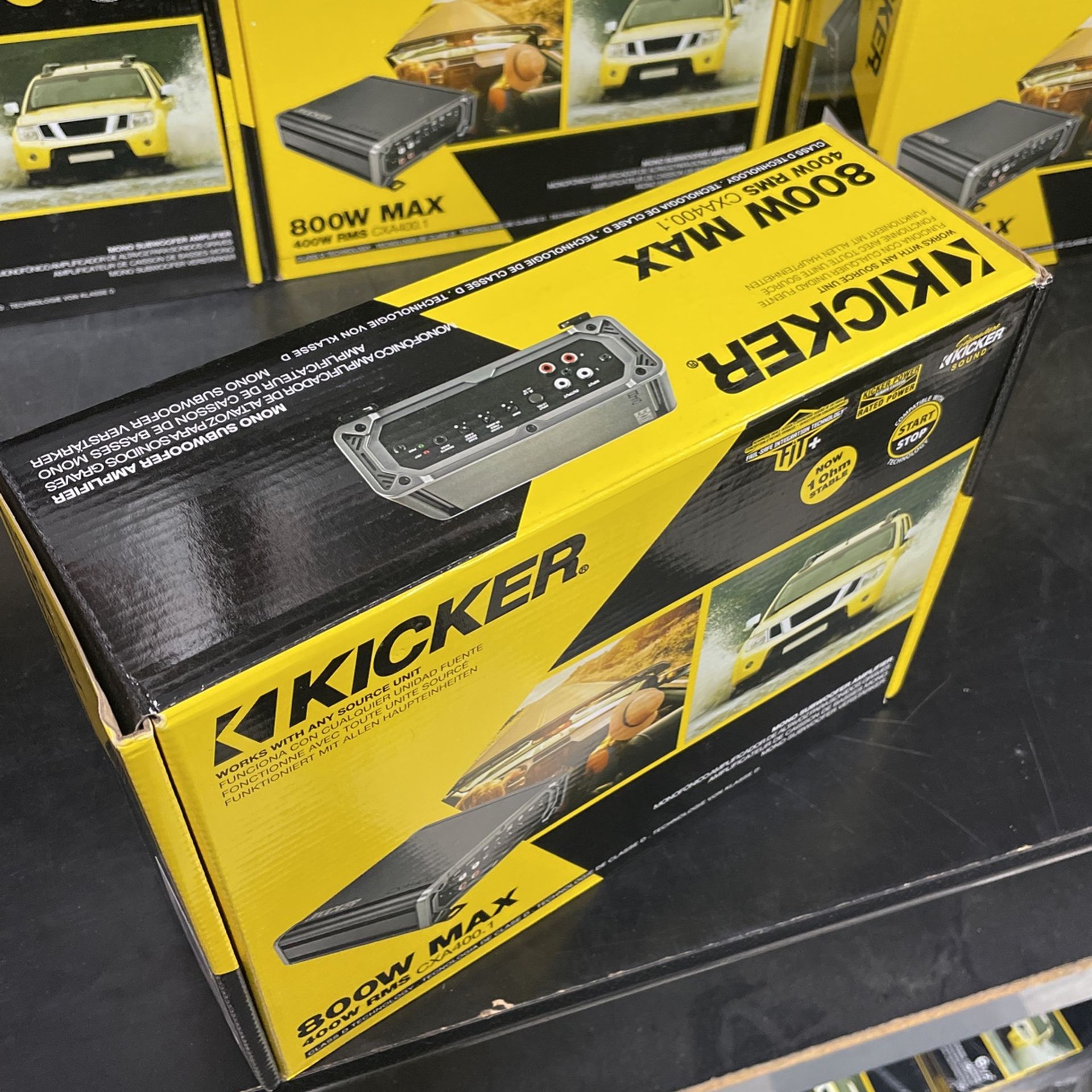 Subwoofer Amplifier - Double Din Radio - Window Tint