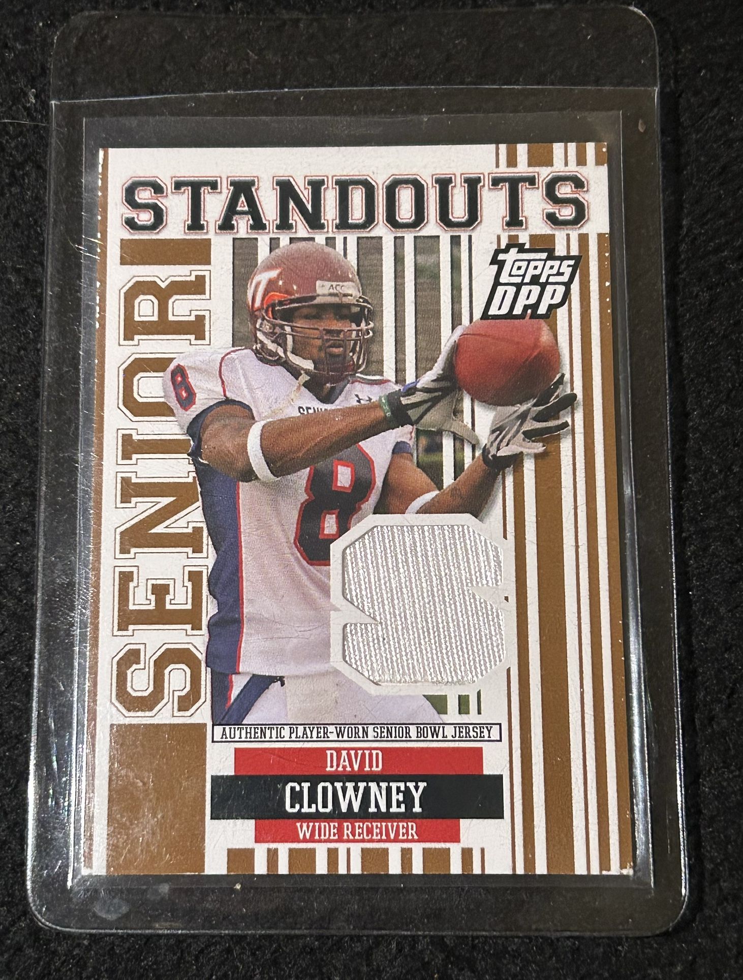 Jersey Patch David Clowney Topps DPP