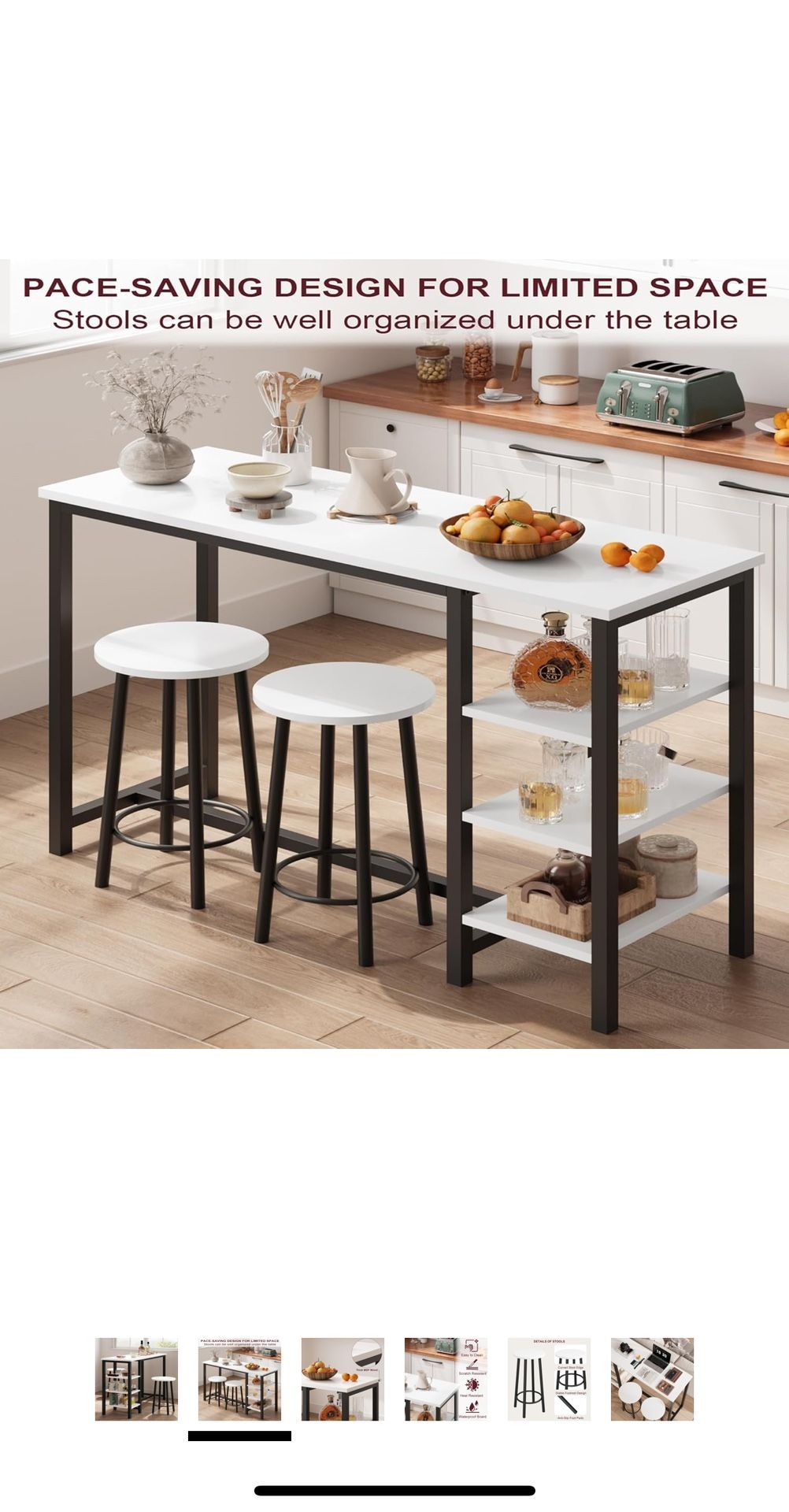 Table For Sale (Stools Not Included) $44 Obo 
