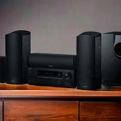 New Complete Onkyo HT-S5910 Dolby Atmos Home Theatre System