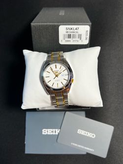 SEIKO Automatic Men’s Watch 5-7S Collection Day/date Calendar, White Dial, 37mm