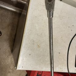Snapon 3/4” Drive Ratchet Works Great Still Has Owner Mark $200 Locally N Lakeland FL & shipping 