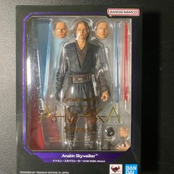 Star Wars Ashoka Anakin Skywalker Sh Figuarts 