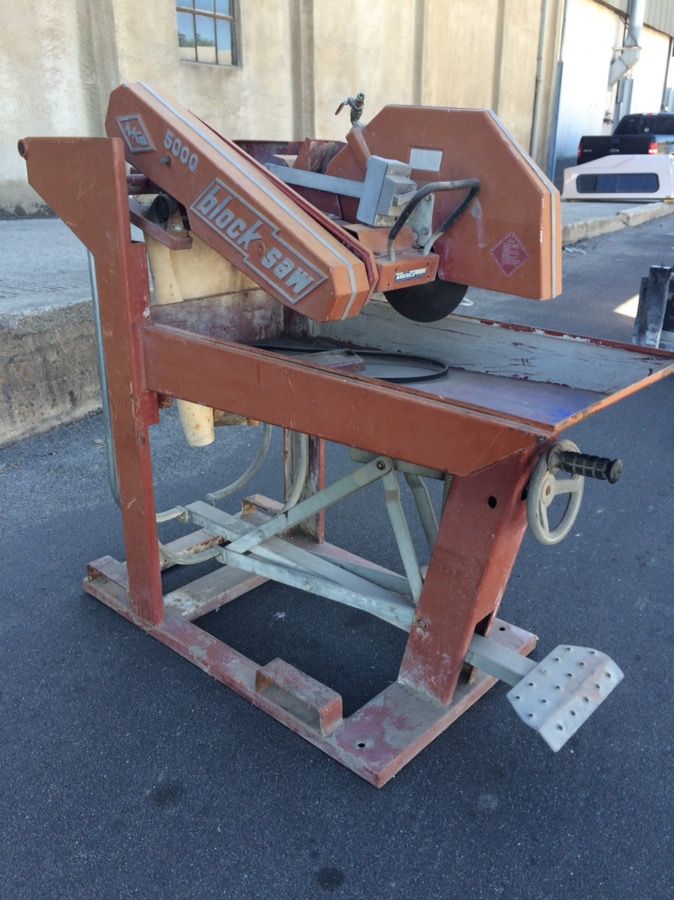 Block Saw - MK 5000 - 20" to 24" blade