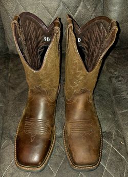Ariat Men's Groundbreaker Soft Toe 10in Work Boots size 9