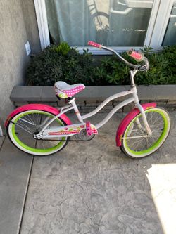 Huffy Cranbrook 20” Girls Beach Cruiser Bike