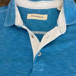 Tommy Bahama 3 Button Knit Shirt L