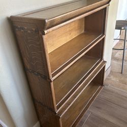Arts And Crafts Oak Bookshelf