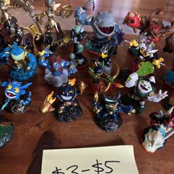 Skylanders - $3-$5