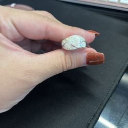 Ring For Women Silver With Opal Stone