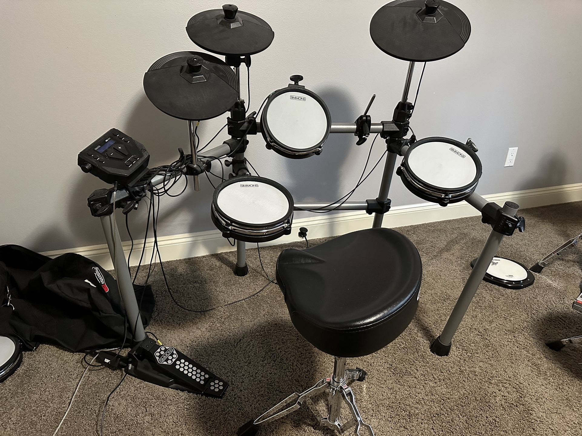 Simmons Electronic Drum Set