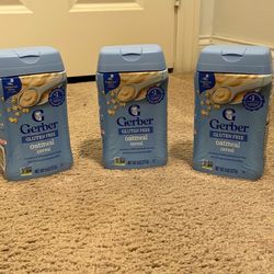 Gerber oatmeal cereal