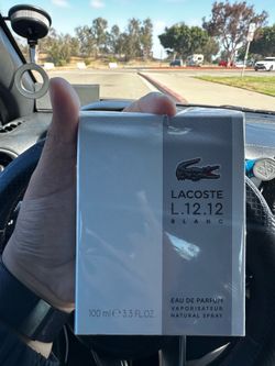 100% Original Perfume Lacoste Blanc EDP