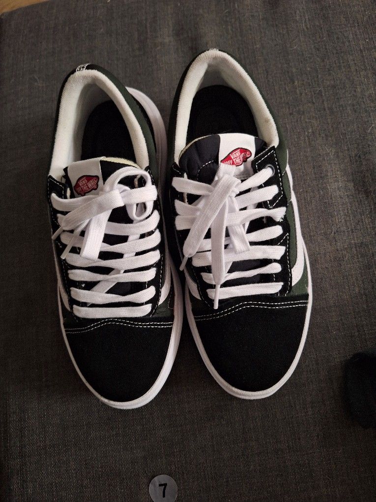 New VANS black And White Unisex 