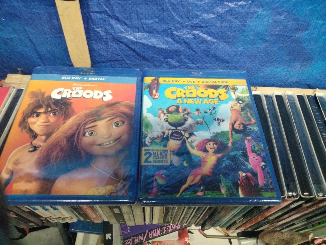 Croods 1-2 Unopened ($17.50 For Both)