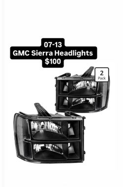 07-13 GMC Sierra Headlights $100