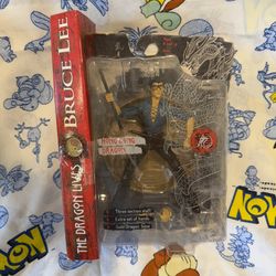 Bruce Lee The Dragon Lives Hong Kong Dragon Art Asylum Action Figure (2001)