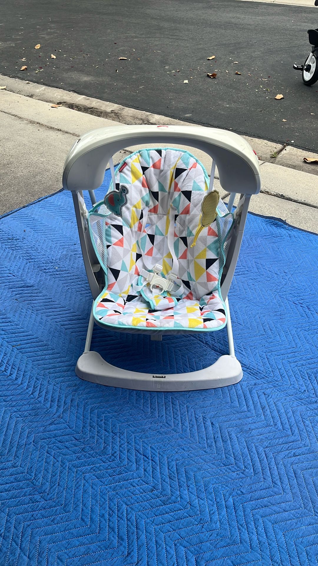 LOWERED PRICE - Fisher Price Baby Swing - Used, Very Clean