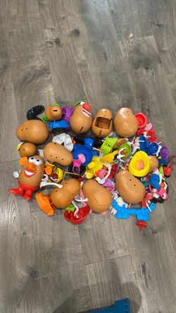 Mr. Potato Head Lot with Parts and Pieces