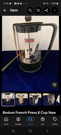 Bodum French Press 8 Cup New