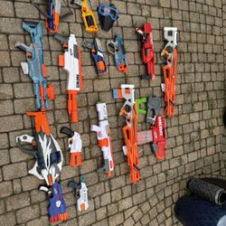 Nerf Guns Assortment - Including Electric Nerfs