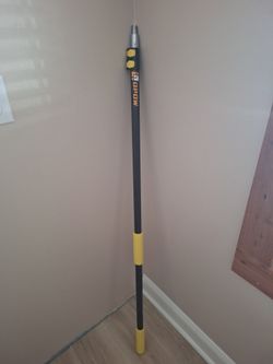 Extension pole up to 12 feet