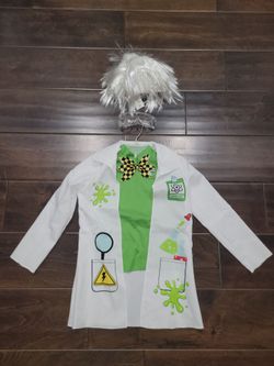 Mad Scientist Kid's Halloween Costume Child Size 4-7