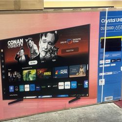 Best Deals.  65" Screen Led Smart 4k By Samsung Crystal Ultra HDTV.  1 Year Warranty 