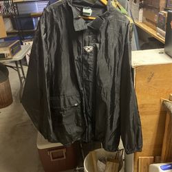 Ixon Beaubourg Textile Waterproof Motorcycle Motorbike Jacket - Black 3XL