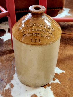 19th or early 20th-century stoneware jar John.Egan & Son