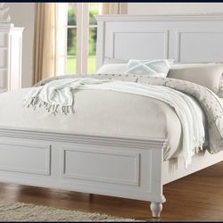 Brand New White King Size Bed Frame