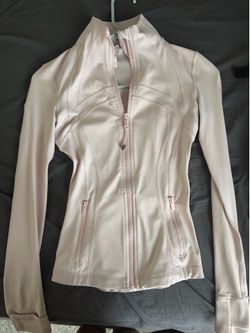 Lululemon define jacket Strawberry Milkshake size 0