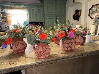 Centros De Mesas Mexicanos Con Flores