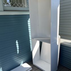 Free White Bookcase 