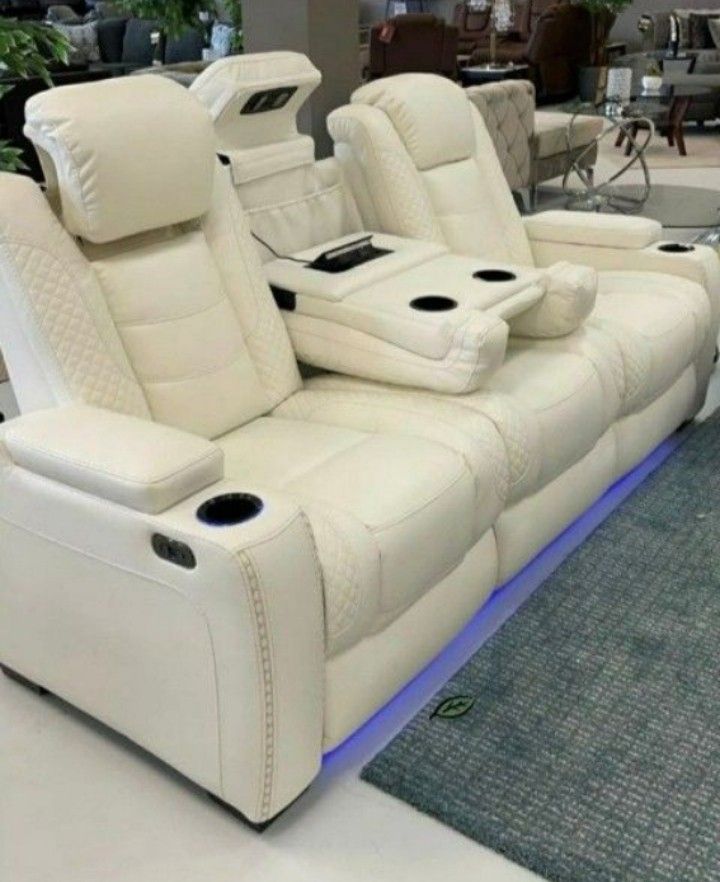 Party Time Power Recliner Sofa Couch Same Day Delivery