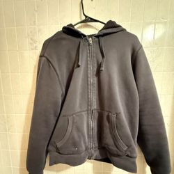 Gap Dark Gray Zip-Up Hoodie