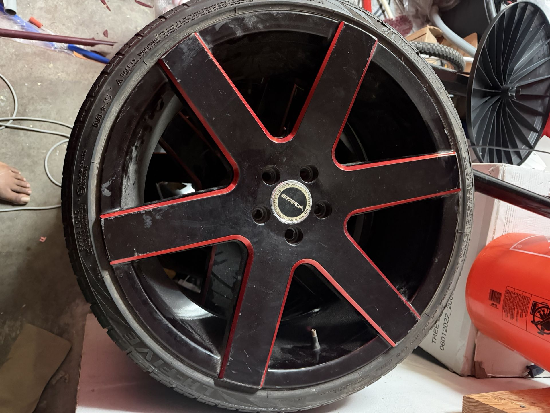 Selling Set Of 4 20inch Rims With Tires