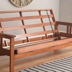 Full Size Wooden Futon Frame 