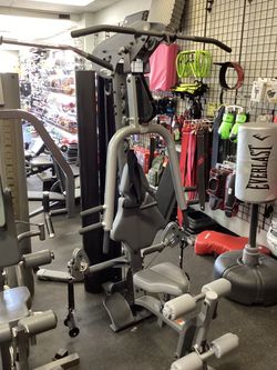 Home gym Lamar with 200lb weight stack